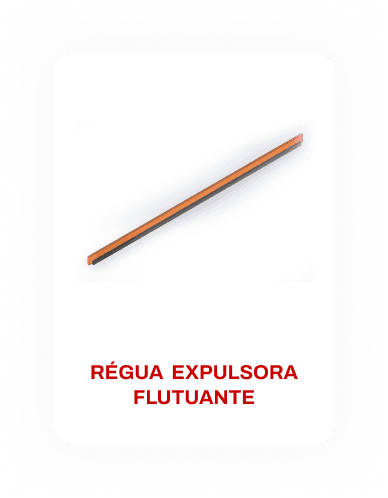 Régua expulsora fLUTUANTE